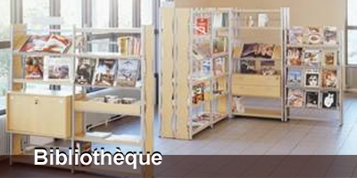 amenagement, mobilier et meuble pour les collectivités : bibliothèques 